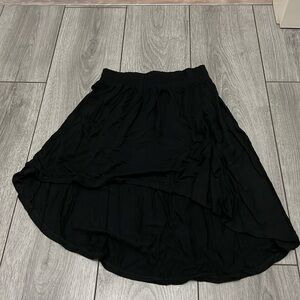 GARAGE Asymmetrical flowy skirt
